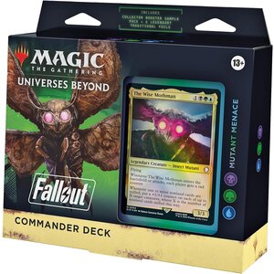 Magic The Gathering Fallout Commander Deck Mutant Menace MTG