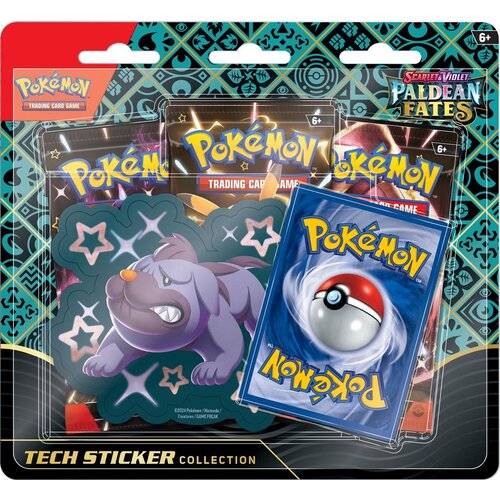 The Pokémon Company Pokemon Scarlet & Violet Paldean Fates Maschiff Tech Sticker Collection