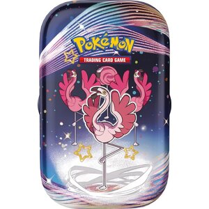 The Pokémon Company Pokemon Scarlet & Violet Paldean Fates Flamigo Mini Tin