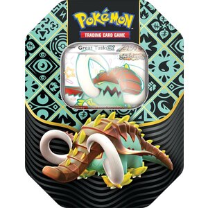 The Pokémon Company Pokemon Scarlet & Violet Paldean Fates Great Tusk Tin