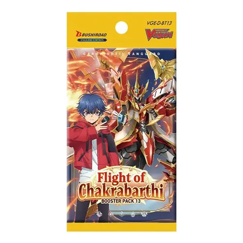 Cardfight!! Vanguard Cardfight!! Vanguard Flight of Chakrabarthi Booster Pack Cardfight!! Vanguard Cardfight!! Vanguard Flight of Chakrabarthi Booster Pack