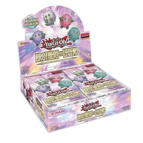 Yu-Gi-Oh! Brothers of Legend Booster Box Yu-Gi-Oh! Yu-Gi-Oh! Brothers of Legend Booster Box Yu-Gi-Oh!