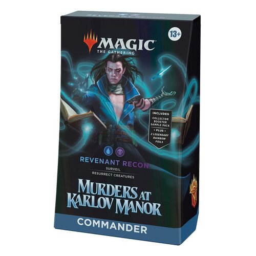 Magic The Gathering Murders at Karlov Manor Commander Deck Revenant Recon MTG