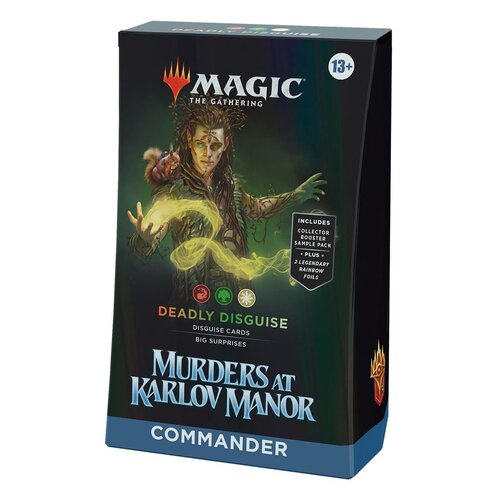 Magic The Gathering Murders at Karlov Manor Commander Deck Deadly Disguise MTG