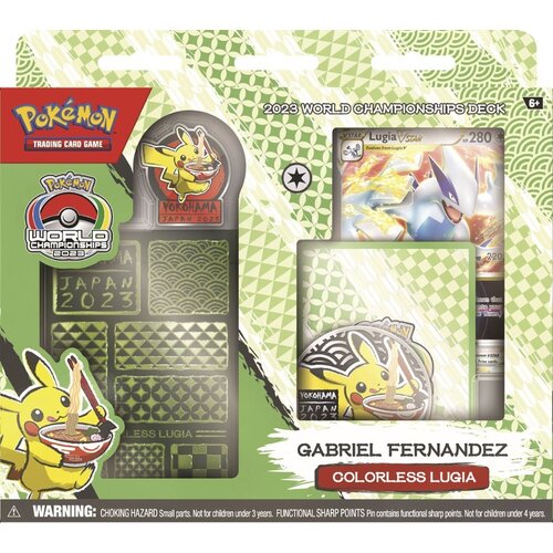 The Pokémon Company Pokemon World Championship Deck 2023 - Gabriel Fernandez - Colorless Lugia