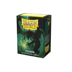 Dragon Shield Dragon Shield Standard Dual Matte Sleeves - Metallic Green / Power