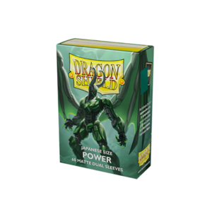 Dragon Shield Dragon Shield Small Dual Matte Sleeves - Metallic Green / Power