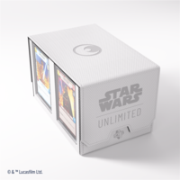 Star Wars Unlimited Double Deck Pod - White/Black