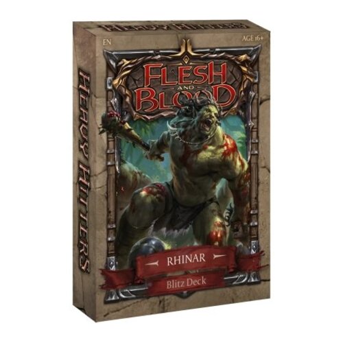 Flesh and Blood Flesh & Blood TCG - Heavy Hitters Blitz Deck Rhinar