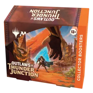 Magic The Gathering Outlaws of Thunder Junction Collector's Booster Box MTG