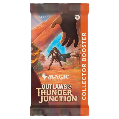 Magic The Gathering Outlaws of Thunder Junction Collector's Booster Pack MTG