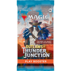 Magic The Gathering Outlaws of Thunder Junction Play Booster Pack MTG