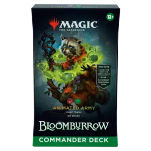 Magic The Gathering Bloomburrow Commander Deck Animated Army MTG