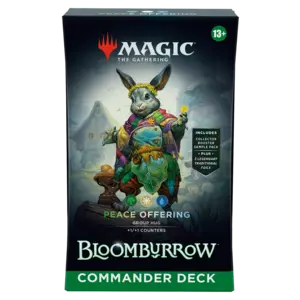 Magic The Gathering Bloomburrow Commander Deck Peace Offering MTG