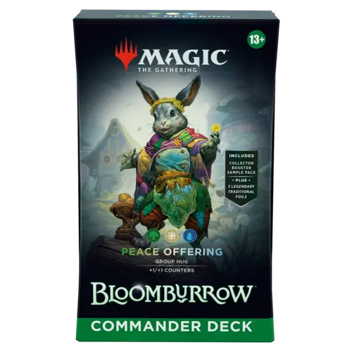 Magic The Gathering Bloomburrow Commander Deck Peace Offering MTG