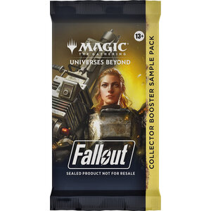 Magic The Gathering Fallout Collector Booster Sample Pack MTG