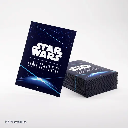 Gamegenic Star Wars Unlimited Double Sleeving Pack - Space Blue