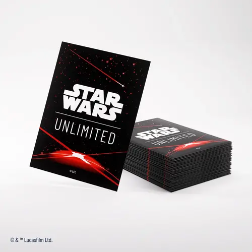 Gamegenic Star Wars Unlimited Art Sleeves - Space Red