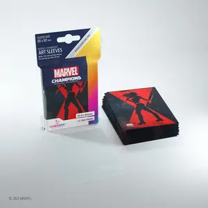 Gamegenic Gamegenic - Marvel Champions Art Sleeves - Black Widow