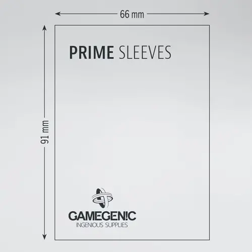 Gamegenic Gamegenic Prime Double Sleeving Pack (2x80 Sleeves)