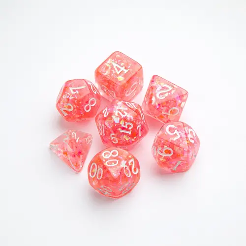 Gamegenic Gamegenic - Candy-like Series - Peach - RPG Dice Set (7pcs)