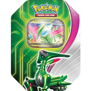 The Pokémon Company Pokemon Paradox Clash Tin Iron Leaves EX