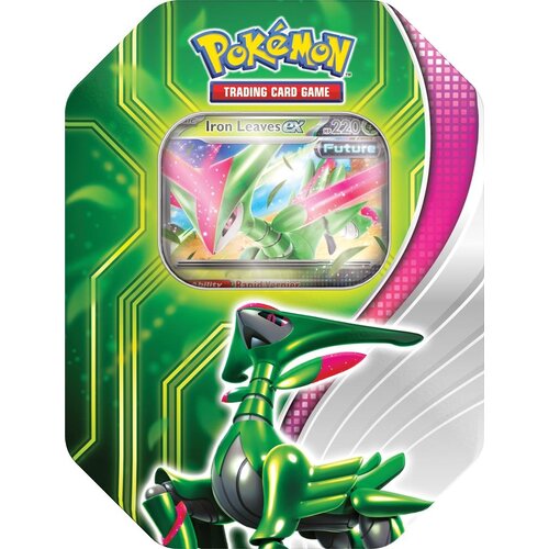 The Pokémon Company Pokemon Paradox Clash Tin Iron Leaves EX