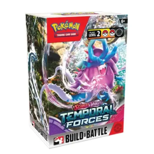 The Pokémon Company Pokemon Scarlet & Violet Temporal Forces Build & Battle Kit