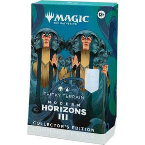 Magic The Gathering Modern Horizons 3 Collector's Edition Commander Deck Tricky Terrain MTG