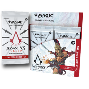 Magic The Gathering Assassin's Creed Collector's Booster Pack MTG