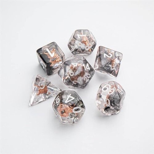 Gamegenic Gamegenic Embraced Series - Shield & Weapons RPG Dice Set (7pcs)
