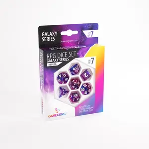 Gamegenic Gamegenic Galaxy Series - Nebula RPG Dice Set (7pcs)