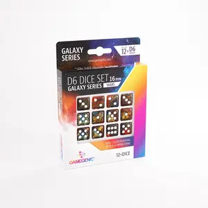 Gamegenic Gamegenic Galaxy Series - Mars D6 Dice Set 16mm