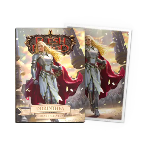 Dragon Shield Dragon Shield Flesh and Blood - Standard Size Matte Art Sleeves - Dorinthea Ironsong