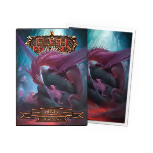 Dragon Shield Dragon Shield Flesh and Blood - Standard Size Matte Art Sleeves - Ouvia