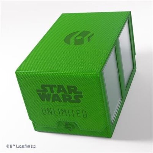 Gamegenic Star Wars Unlimited Double Deck Pod - Green