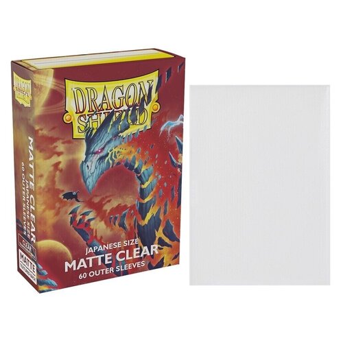 Dragon Shield Dragon Shield Small Matte Outer Sleeves - Clear