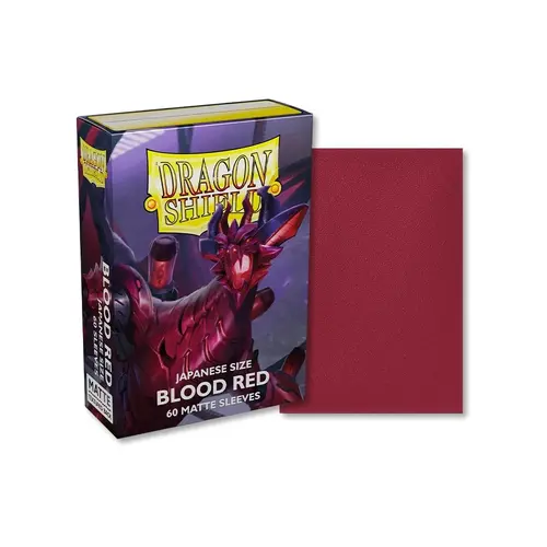 Dragon Shield Dragon Shield Small Matte Sleeves Blood Red