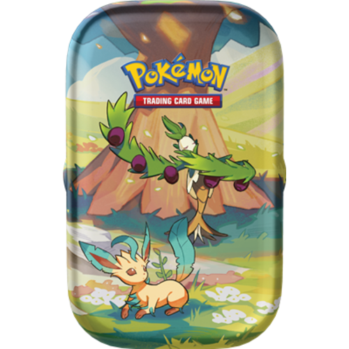 The Pokémon Company Pokemon Scarlet & Violet Vibrant Paldea Mini Tin Arboliva & Leafeon