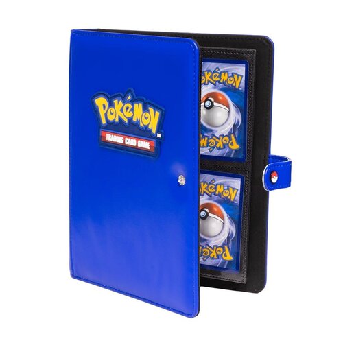 The Pokémon Company Pokemon 4-Pocket Premium Snap Binder - Blue