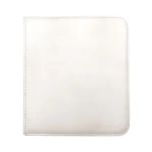 Ultra Pro 12-Pocket Zippered Pro Binder - Vivid White Ultra Pro