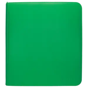 Ultra Pro 12-Pocket Zippered Pro-Binder - Vivid Green Ultra Pro