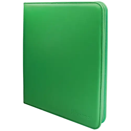 Ultra Pro 12-Pocket Zippered Pro-Binder - Vivid Green Ultra Pro