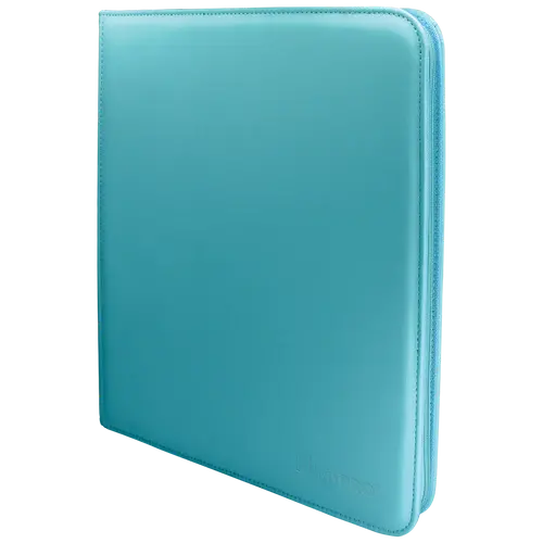 Ultra Pro 12-Pocket Zippered Pro-Binder - Vivid Light Blue Ultra Pro