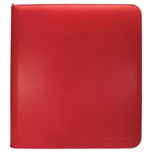 Ultra Pro 12-Pocket Zippered Pro-Binder - Vivid Red Ultra Pro