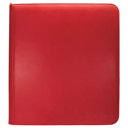 Ultra Pro 12-Pocket Zippered Pro-Binder - Vivid Red Ultra Pro