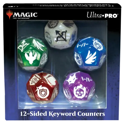 Magic The Gathering 12-Sided Keyword Counters for MTG - Ultra Pro