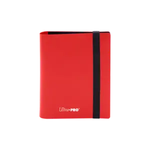 Ultra Pro 2-Pocket Pro Binder Eclipse - Apple Red Ultra Pro