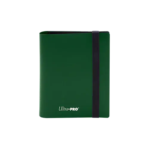 Ultra Pro 2-Pocket Pro Binder Eclipse - Forest Green Ultra Pro