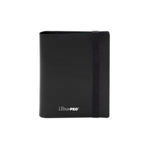 Ultra Pro 2-Pocket Pro Binder Eclipse - Jet Black Ultra Pro